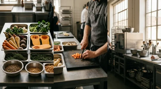 Cuisine collective : préparation de repas équilibrés avec budget maîtrisé